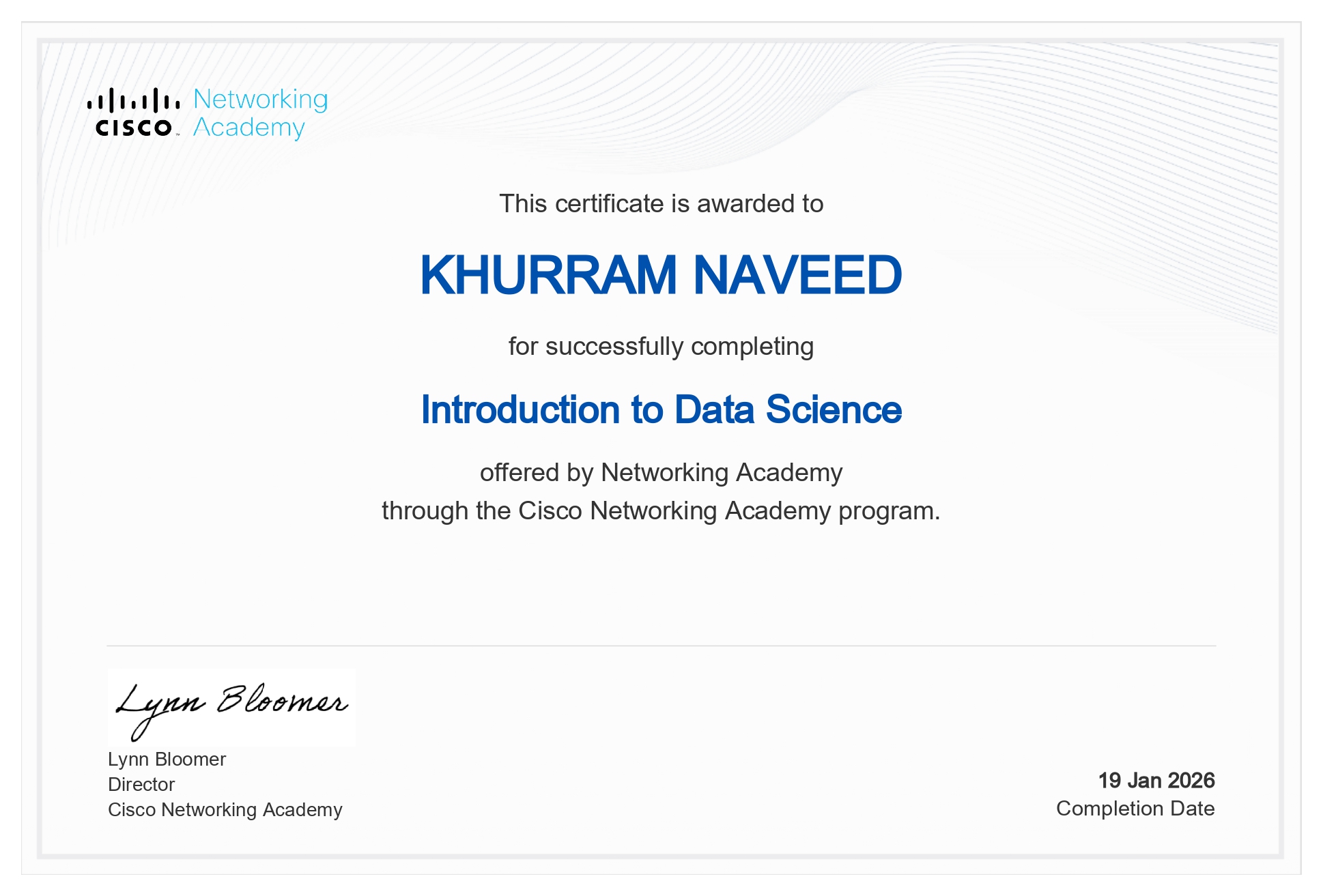Data Science Cisco
